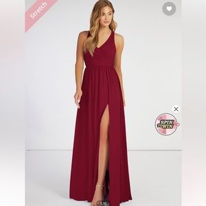 NEW Azazie Burgundy Dress, Kecia Style, size 4,